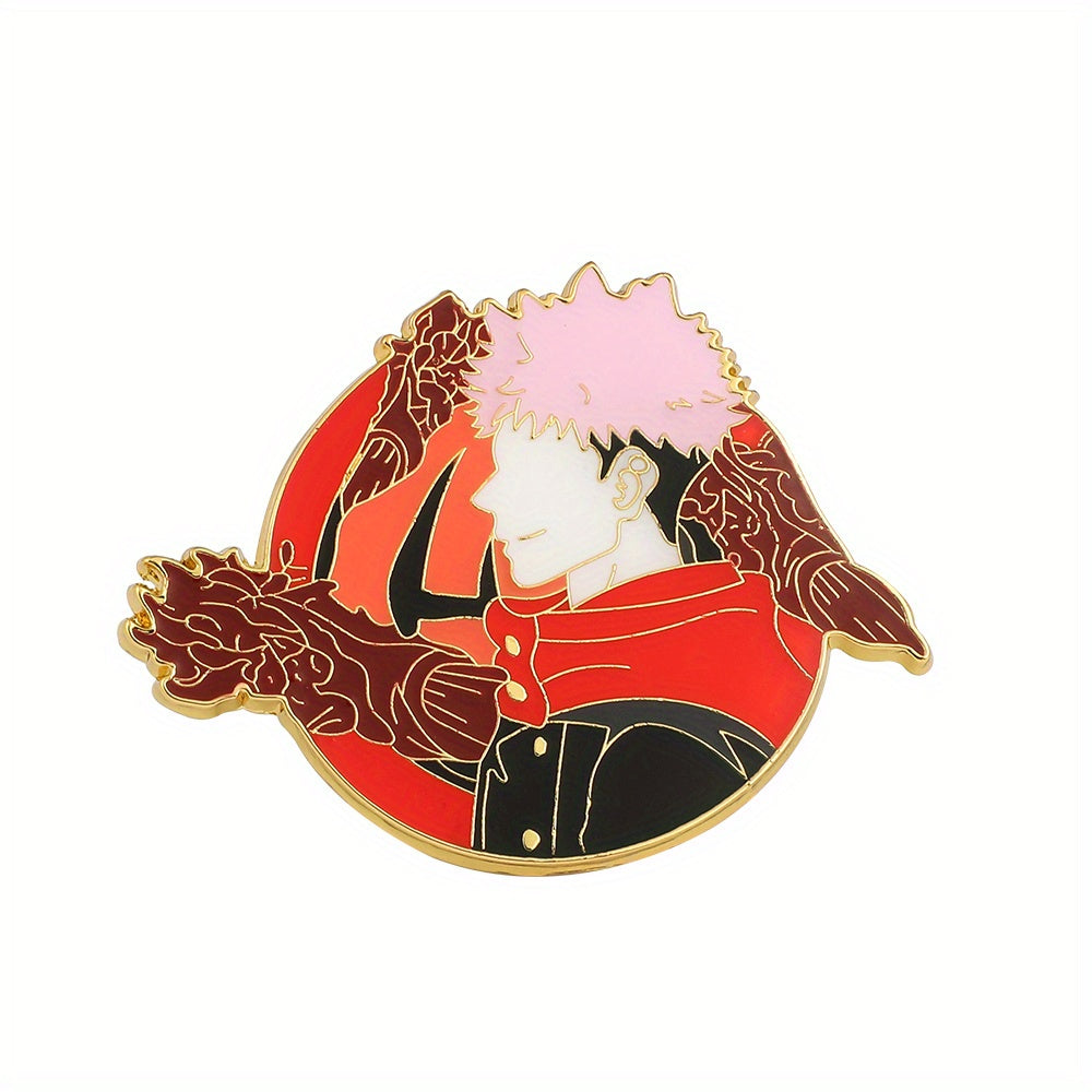 Cartoon Anime Character Brooches Metal Enamel Pins for Girls
