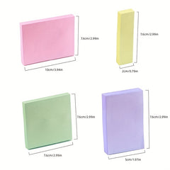 5pcs Pure Office Sticky Note Student Class Cheat Marking Plan Sticky Notes