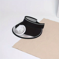 Summer Visor Hat Wide Brim Sunscreen UV Protection Outdoor Beach Hat