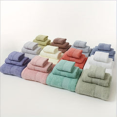 Soft & Absorbent Towel Set - Bath, Hand & Washcloth - Bathroom & Spa Use