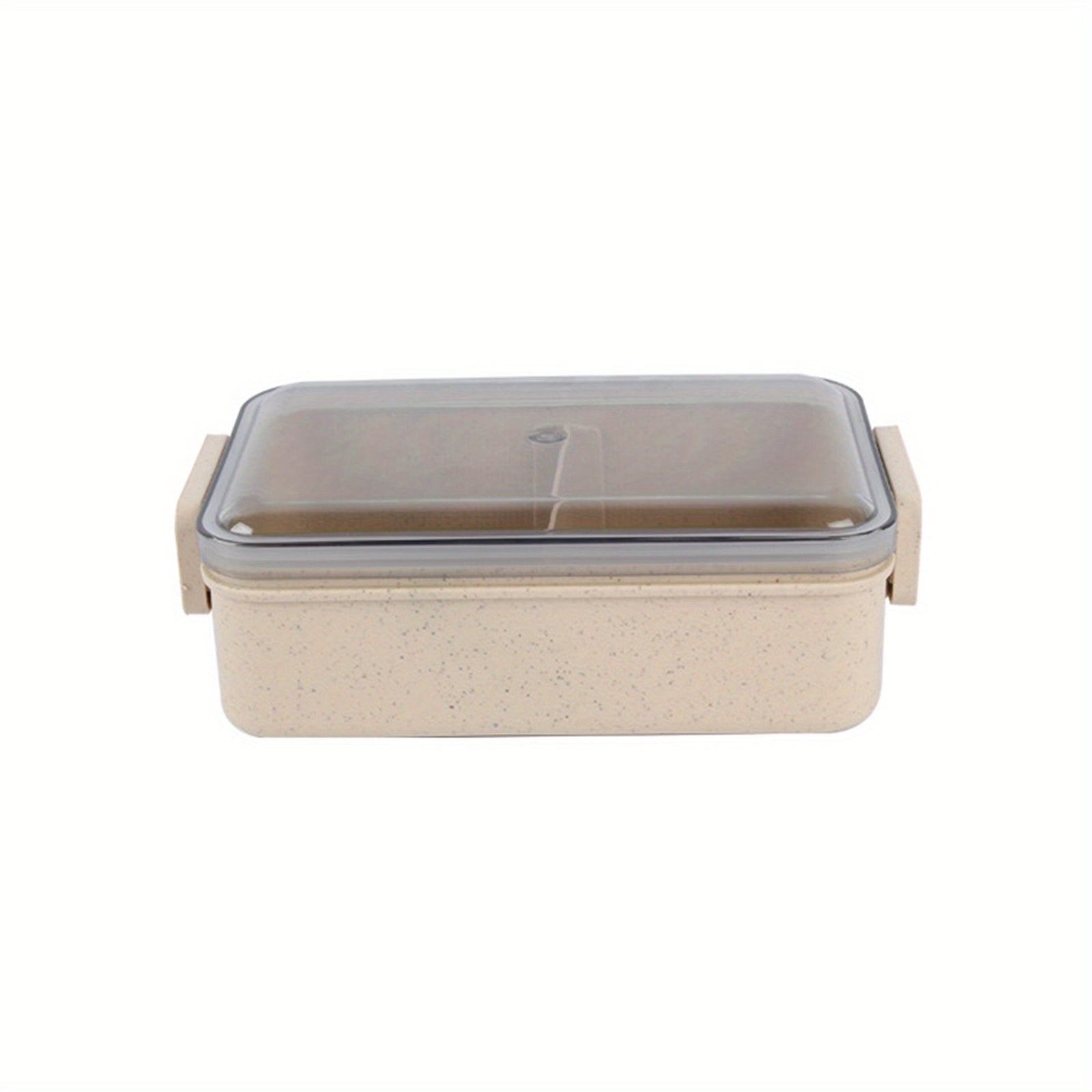 Single Layer Wheat Straw Lunch Box Leakproof Food Container