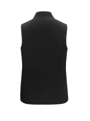Casual Vest Coat Women's Plus Solid Split Lapel Collar Open Front