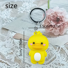 Baby Door Pendant Puppy Bear Rabbit Monkey Doll Animal Keychain Bag Accessory