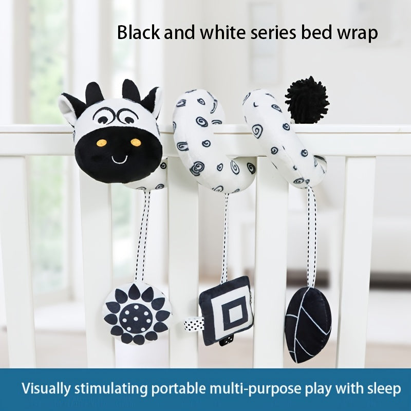 Newborn Soothing Baby Toys Rattle Bed Bell Early Education