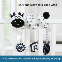 Newborn Soothing Baby Toys Rattle Bed Bell Early Education