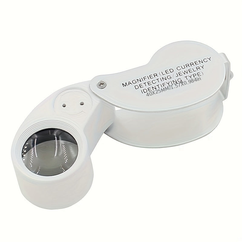 LED UV Illuminated Jeweler Loupe Magnifier BM MG6026