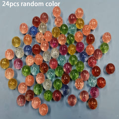 Assorted Glitter Bouncy Balls 40pcs Rubber Party Candy for Birthday Favors