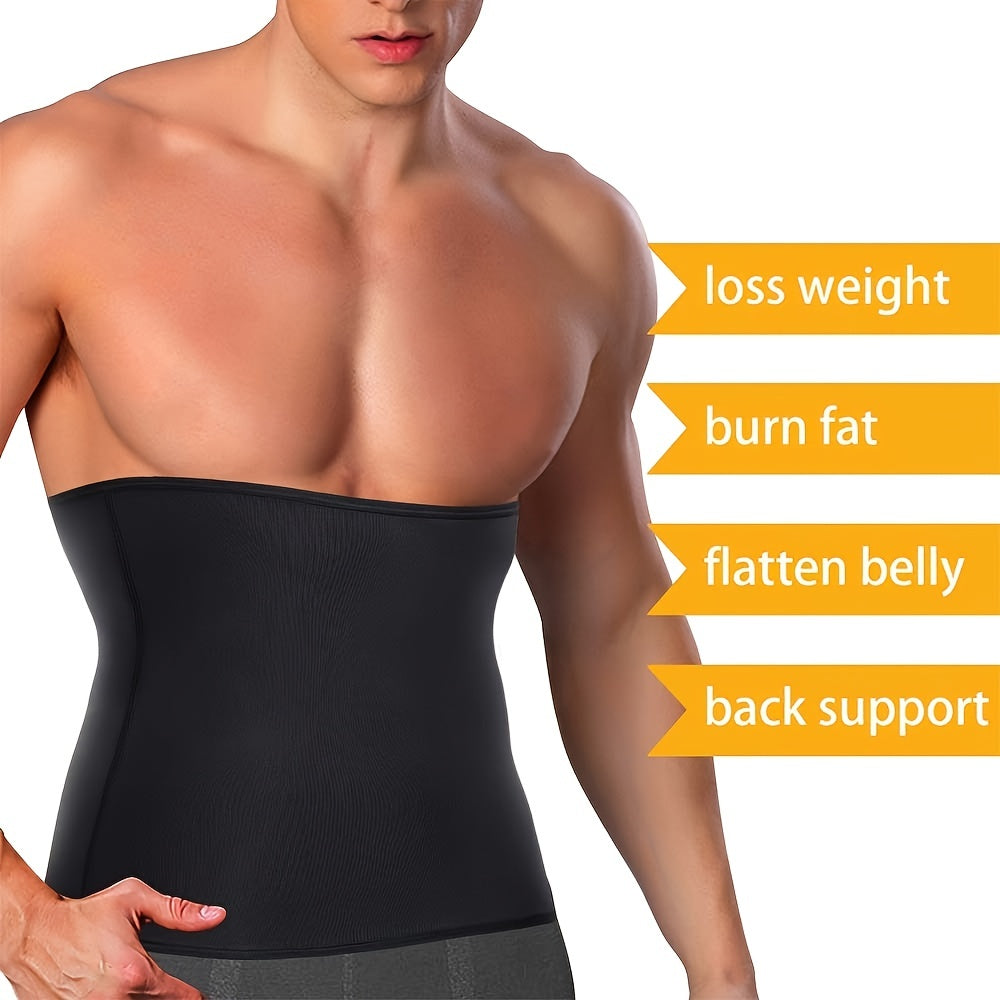 Men's Waist Trimmer Sauna Sweat Shaper - Size Up Workout Shaper