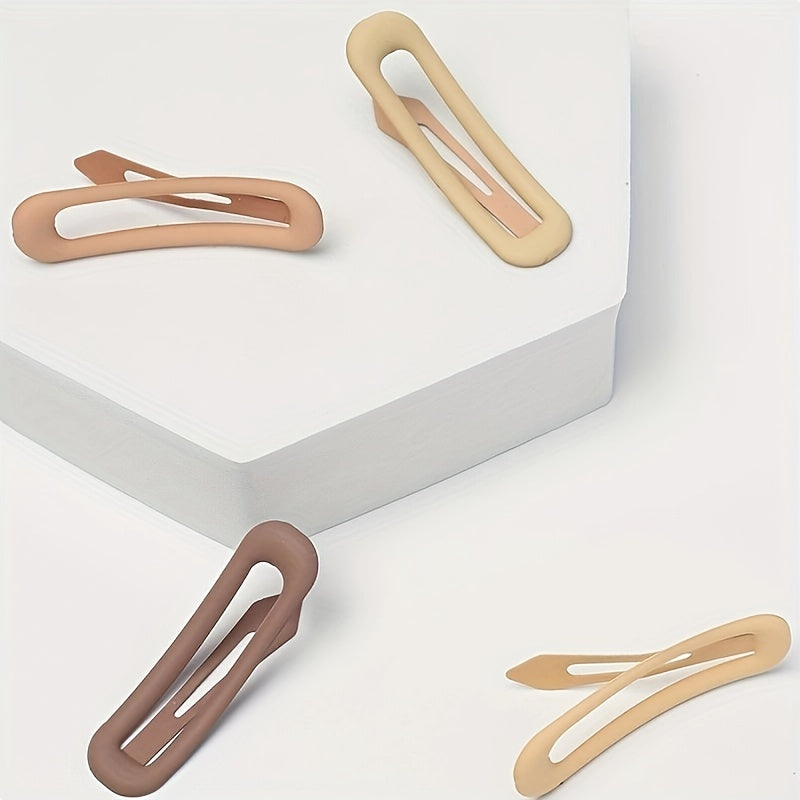 4pcs Side Clip Bangs Clips Hair Accessories Girls Headwear