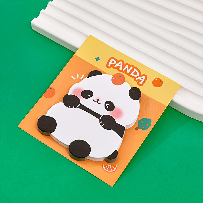 60pg Cartoon Panda Sticky Notes - Student Message Note, N Times Sticky Notes