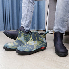Men's Camouflage Non-Slip Rain Boots