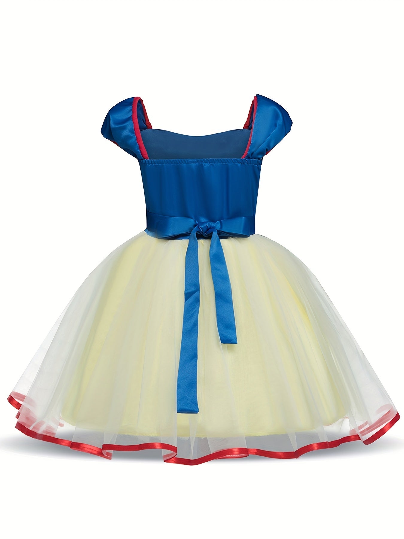 Girl Mesh Puffy Princess Dress Cosplay Costume