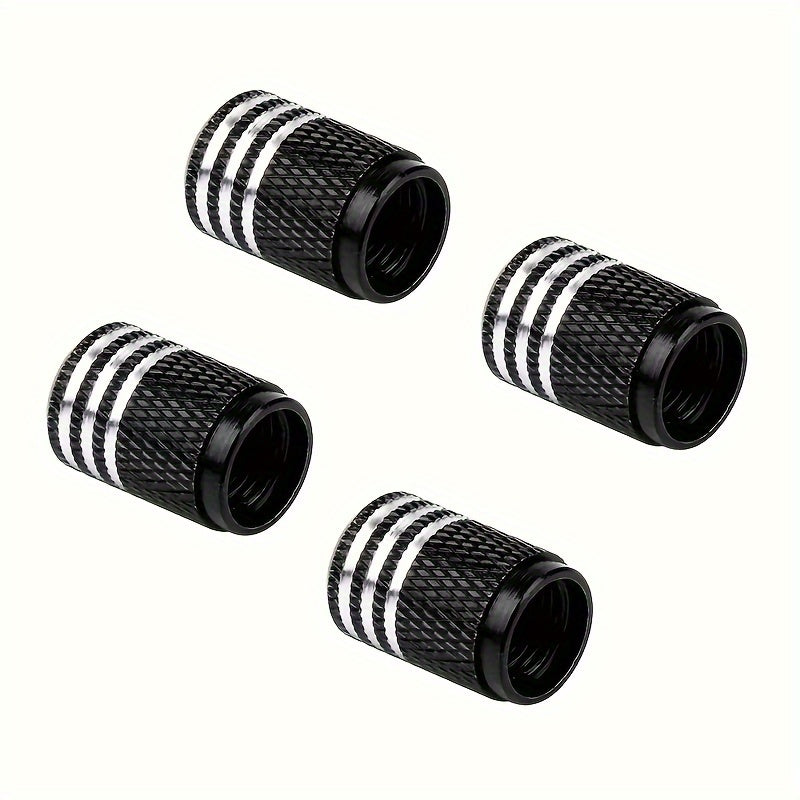 4pcs Colorful American Valve Cap Tire Dust Cap