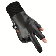 Warm Full Finger Gloves Plus Velvet for Outdoor Cycling