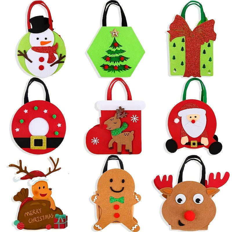 Christmas Gift Bag Large Tote Bag Reusable