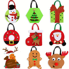 Christmas Gift Bag Large Tote Bag Reusable