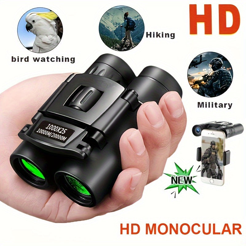 Waterproof and Dustproof Binoculars for Travel Camping Hiking Concert