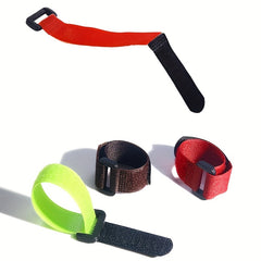 8pcs Fishing Rod Tie Holder Strap with Hook Loop Cord Keep Gear Secure