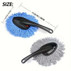 Car Dust Removal Small Duster Portable Soft Brush Cleaning Brush