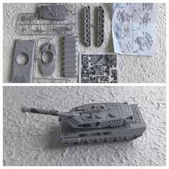 Main Battle Tank Assembly Toy, Military Educational Simulation Toy