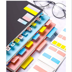 Self-Adhesive Writable Index Label Marker Pack for Office