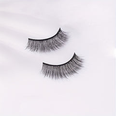 5 Pairs Full Strip False Eyelashes Natural Long Cross False Lashes
