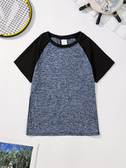 Women's Raglan T Shirt for Sports Top, Slim Fit