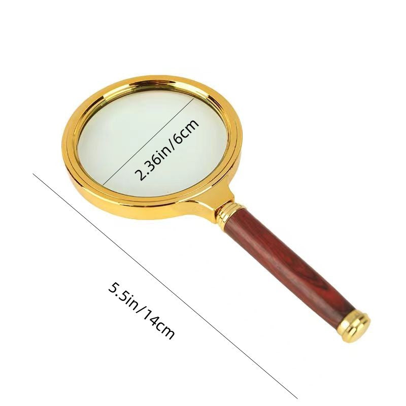 HD Magnifier Glasses, Large Diameter, Comfortable, Elderly Reading Aid