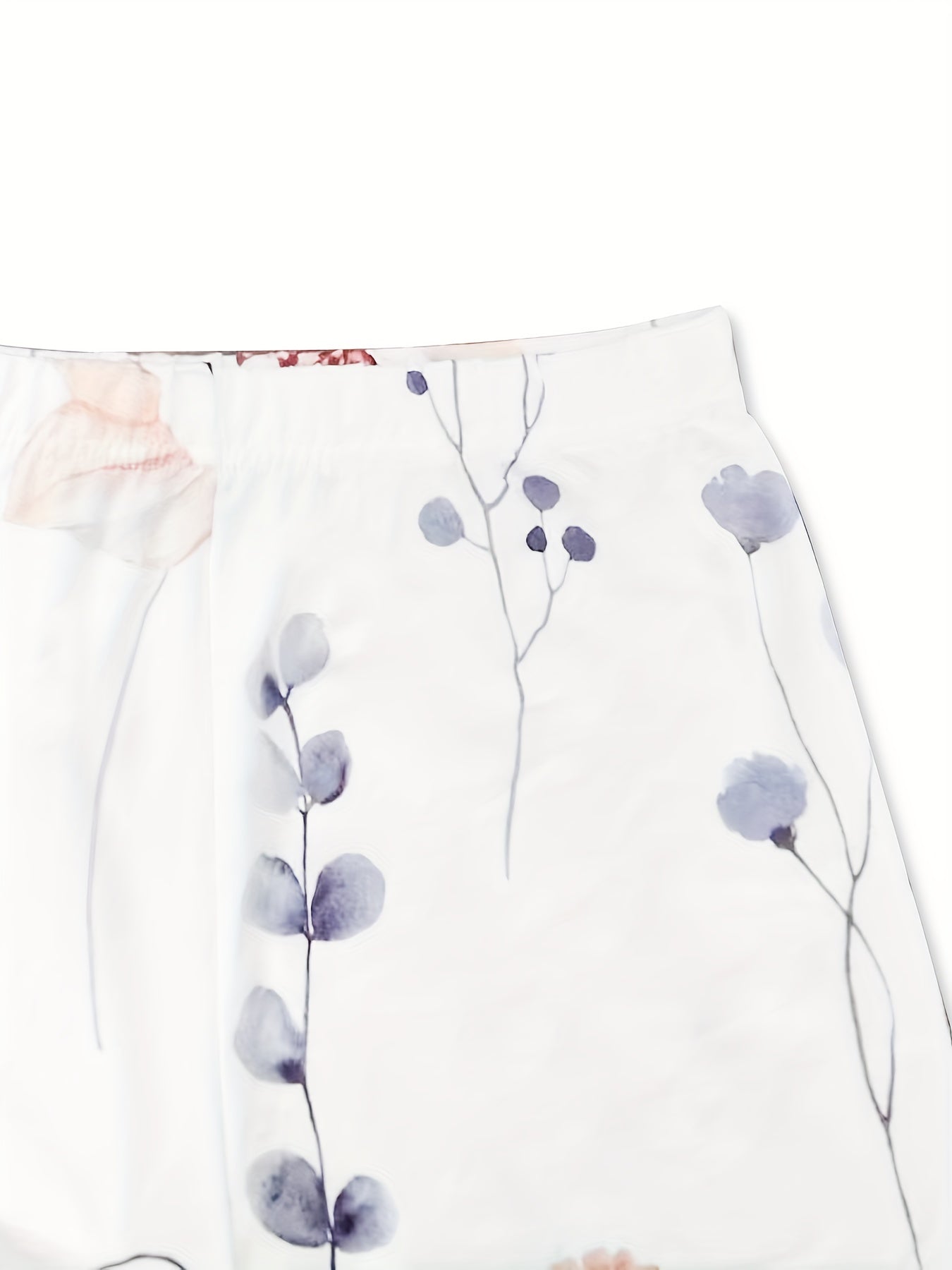 Graphic Print Skinny Leggings High Waist Stretchy Leggings