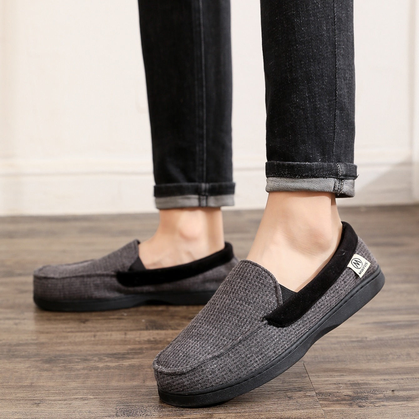 Men's Knit Memory Foam Non-slip Shoes