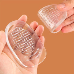 Transparent Silicone Heel Pads Soft Cushioning