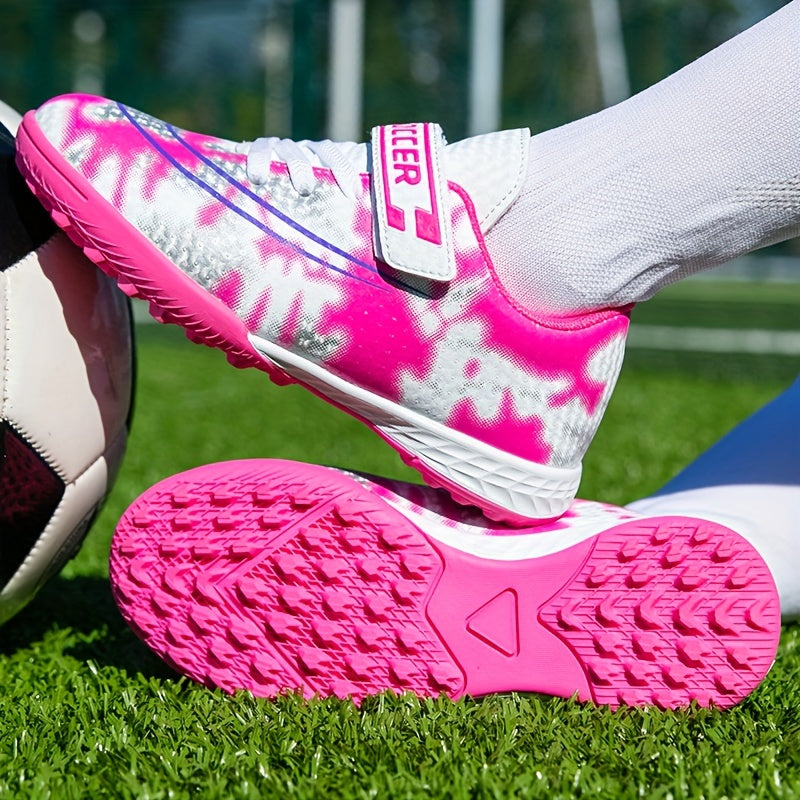 Boy's Turf Football Boots Anti-Skid TF Soccer Cleats