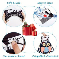 Baby Tummy Time Mirror & Toys, High Contrast & Crinkle Books