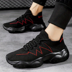 Women's Lace up Breathable Running Shoes Lightweight Sports Sneakers