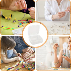 30pcs Clear Stackable Small Storage Box Toy Organizer with Lids
