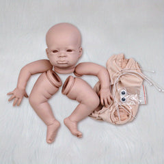 21 Inches Blank Vinyl Unpainted DIY Reborn Kit