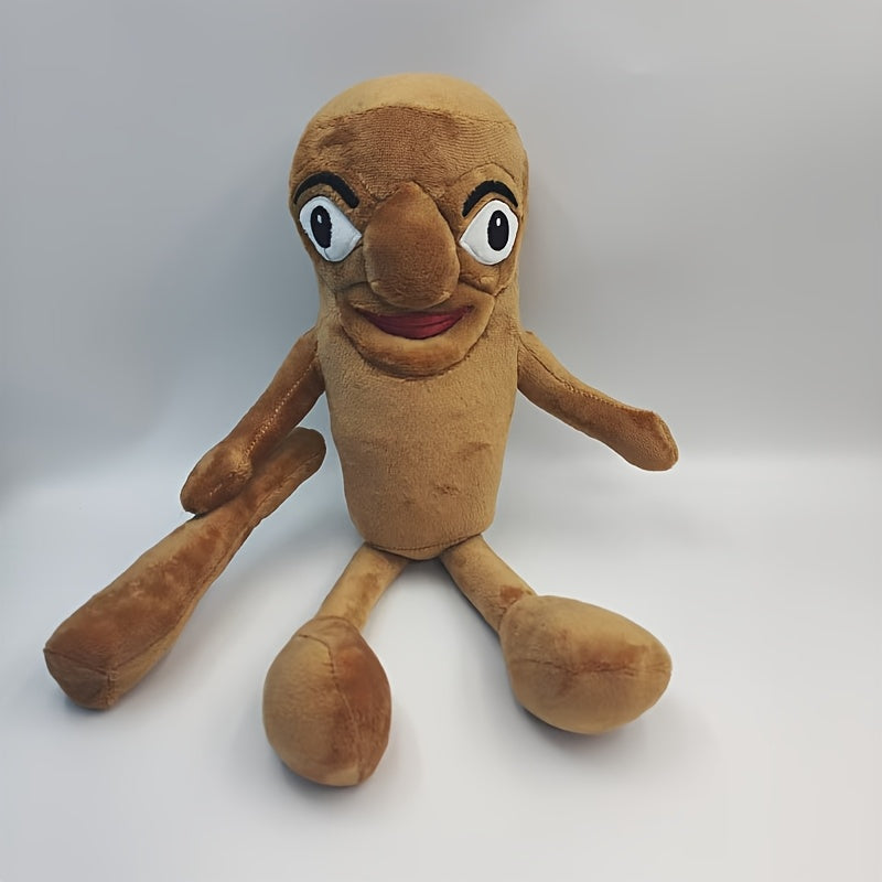 14.96in Tungtungtung Sahur Plush Toy Soft Brown Stuffed Animal Fun Birthday Gift