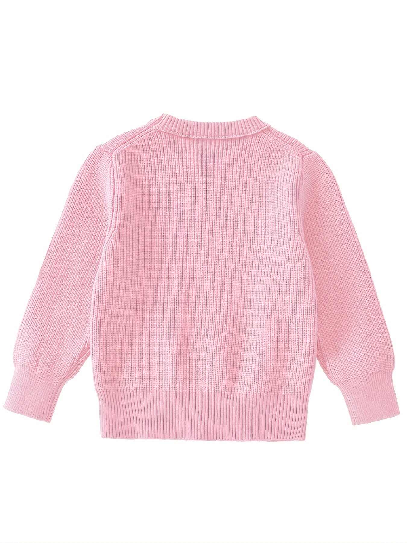 Boys Pullover Sweaters Kids Toddlers Long Sleeve Knit Bear Decor Sweaters