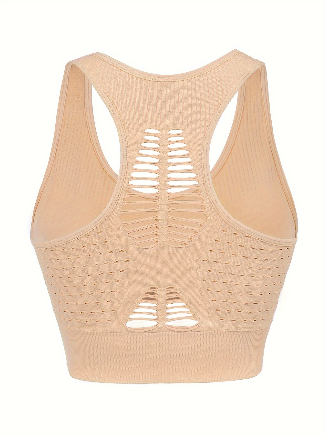 Plus Size Sports Bra Women's Plus Racer Back Bralette