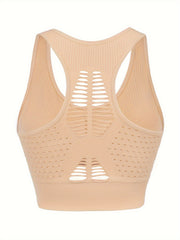 Plus Size Sports Bra Women's Plus Racer Back Bralette