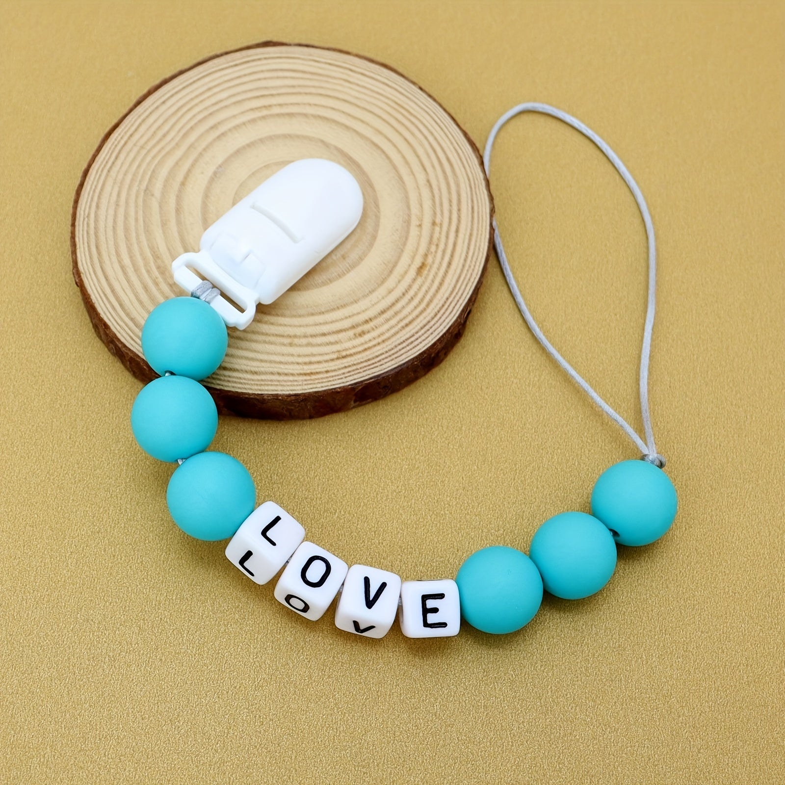 Custom Pacifier Clip for Baby Personalized Baby Accessory