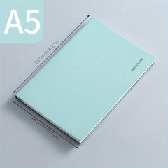 1pc PU Soft Leather Thickened Notebook 96 Sheets