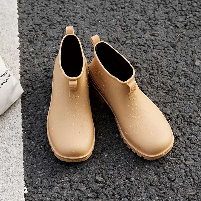 Fashionable Rain Boots Casual Sports Waterproof Shoes Work Rain Boots