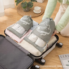 1pc Non-woven Dust Shoe Bag Travel Shoe Cover Storage Bundle Mouth Bag