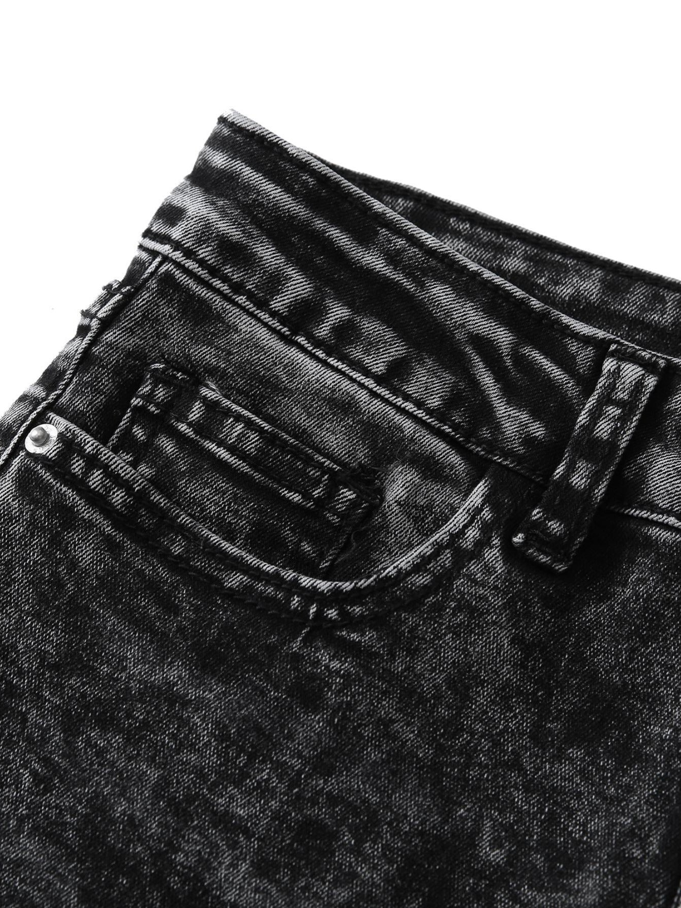 High Waisted Skinny Leg Jeans High Stretchy Denim Pants Women's Clothing