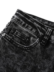 High Waisted Skinny Leg Jeans High Stretchy Denim Pants Women's Clothing