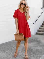 Casual Loose Summer Mini Dress