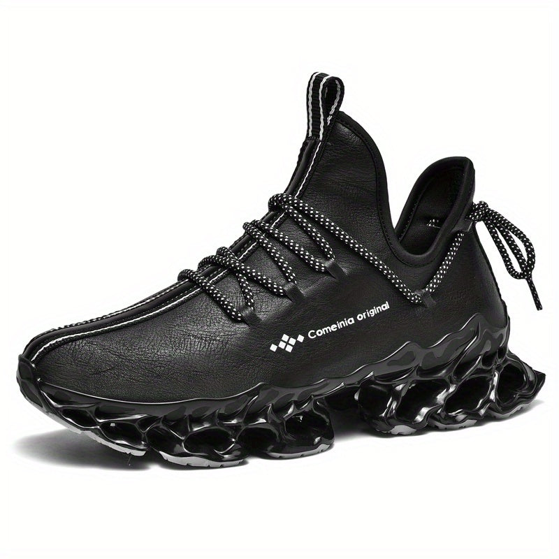 Waterproof Leather Sneakers for Men and Women