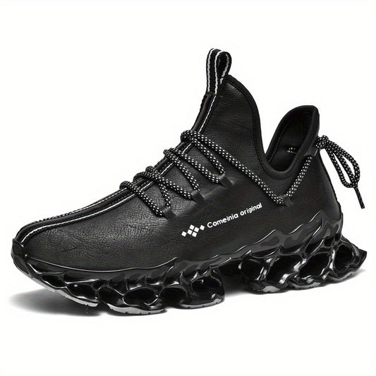 Waterproof Leather Sneakers for Men and Women