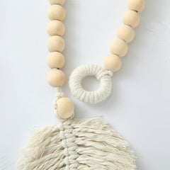 Bohemian Beaded Curtain Tieback for Home Office